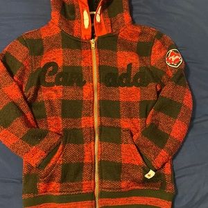 Canadian zip up hoodie